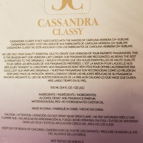 Cassandra Classy - Eau de parfum - NWOT - Picture 4 of 6
